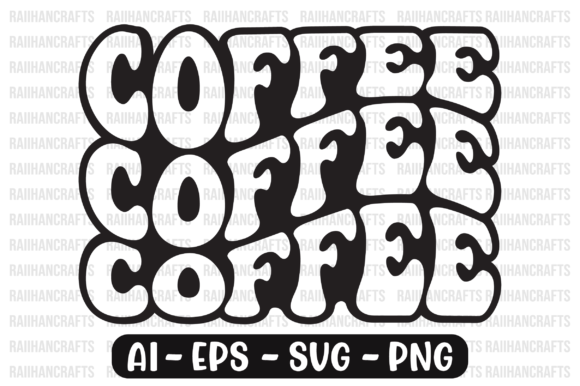 Coffee Retro Wavy Design Svg: A Designer's Review