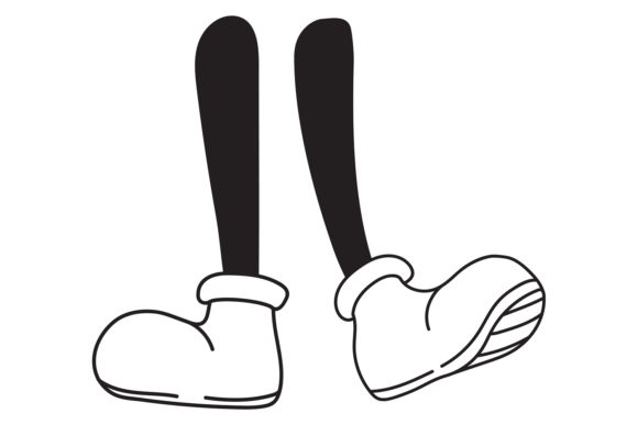 Comic Legs in White Shoes: A Designer's Review