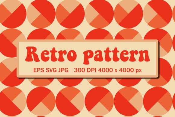 Retro Geometric Pattern with Circles Review