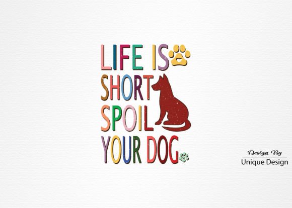 Spoil Your Dog Embroidery Design Review