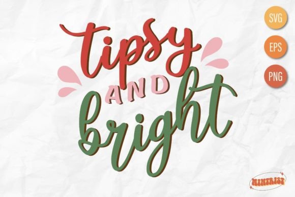 Tipsy and Bright Christmas Design Svg Review