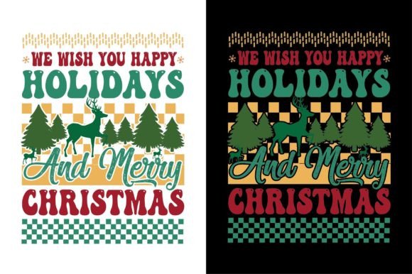 We Wish You Happy Holidays Design Review