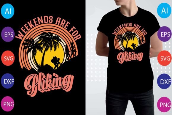 Weekends Are for Hiking Retro T-shirt Review